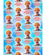 BLIPPI Personalised Birthday Gift Wrap - Blippi Personalised Wrapping Pa... - $91.60 MXN