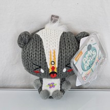 Ami Amis ULTRA RARE Theo the Skunk 4&quot; Wave 1 Crochet Plush by Jakks Paci... - £9.33 GBP