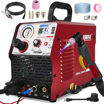 Actual 50Amp Non-Touch Pilot Arc Plasma Cutter Machine, 5/8" Clean Cut 3... - $211.37