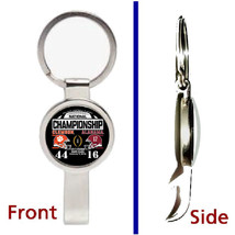 Clemson Tigers 2019 Football Championship Pendant Keychain secret bottle... - $13.43
