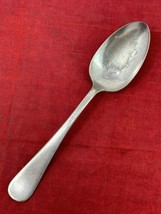 The Wright Co 5 oz Serving Silver Dinner 8&quot; Soup Spoon Farm Life VTG Rustic - £12.01 GBP
