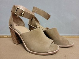Ugg Aja Ankle Strap Block Heel Sandals 1020322 Antilope Nwt New - £52.40 GBP