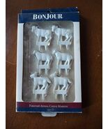 Bonjour 8 Barnyard animal cheese markers - $15.84