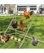 Chicken Perch,55&#39;&#39;L x 41&#39;&#39;W Large Chicken Roost,Sturdy Chicken Roosting ... - $47.86 CAD