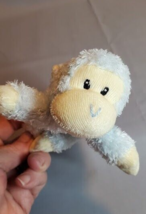 Baby Gund Mini Toodles Blue Monkey Plush Soft Rattle Toy 5&quot; 5849 Stuffed... - £12.58 GBP