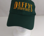 Duffy&#39;s Sports Grill Green With Gold Embroidery Adjustable Baseball Cap - £13.21 GBP