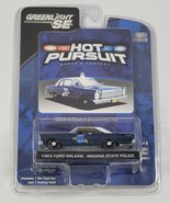 B) Greenlight Hot Pursuit Indiana State Police 1965 Ford Galaxie Diecast - £47.47 GBP