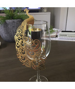 100pieces Wedding Table Decoration,Peacock Place Cards,Wine Glass Place ... - $29.00