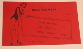 Vintage CB Ham radio Amateur Card KDP 0743 Eugene Oregon  - $4.94