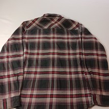 Carhartt 102260 054 Women's Red White Black Cotton Hamilton Flannel Shirt Large image 11
