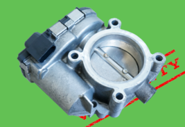 2012-2015 mercede w204 c250 slk250 m271 engine throttle body 2661410525 oem - £86.49 GBP