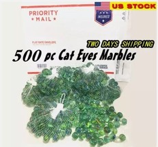 Lot of Approximately 500 Glass Marbles 6 lbs Glass 5/8&quot; 16mm Bulk Wholes... - $16.82