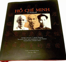 Ho Chi Minh Book Signed By Artist C. David Thomas A Portrait Book HCDJ 2003 - £139.17 GBP