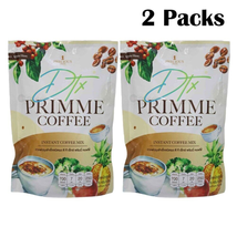 2X PRIMME Coffee DTX Instant Mix Fiber Fat Burn Firm Healthy Weight Mana... - £34.37 GBP