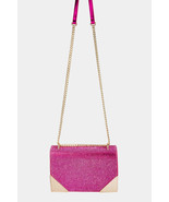 Fame Rhinestone Studded Rectangle Crossbody Bag - $1,172.62 MXN