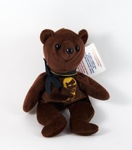 Chris Ta Bears Plush Abraham Lincoln Embroidered With Bow Tie 9&quot; Vintage... - £7.86 GBP