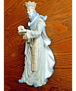 Christmas Nativity Ceramic Figure Wise Man Magi 12&quot; tall - $54.69 CAD