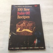 Vintage 1965 Pillsbury 16th Grand National 100 New Bake-Off Recipes Cook... - £7.43 GBP
