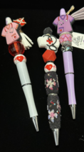 Sparkle &amp; Scrub Life! ✨ Medical Themed Glitter Beaded Pens + Charms - $8.00+