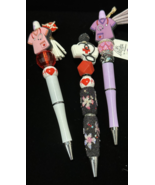 Sparkle &amp; Scrub Life! ✨ Medical Themed Glitter Beaded Pens + Charms - $8.00+