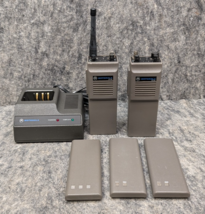 Lot of 2 Motorola HT90 Handheld Radio/ Walkie Talkie &amp; Charger NLN7646A - $64.99