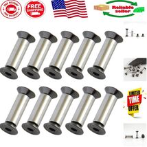 10pcs Steel Fasteners with Adjustable Length - Perfect for DIY Knife Han... - $31.87 CAD