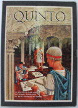 Vintage Quinto Board Game 1964 3M Bookshelf Game 100% Complete EUC - £11.82 GBP