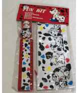 Vintage fun kit puppy print plastic pencil pouch ruler pencil sharpener ... - $19.75
