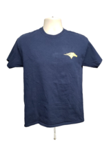 Monroe College Mustangs United States Veteran Adult Medium Blue TShirt - $19.80