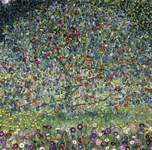 Apple Tree by Gustav Klimt Giclee Fine Art Print Repro on Canvas Various Sizes - £8.87 GBP+
