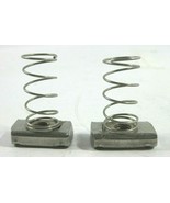#2 Spring Nut 1/4-20 316  W Stainless Steel For Unistrut 1/4&quot; NEW - NO B... - $6.99