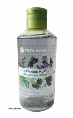 Yves Rocher LAVANDIN BLACKBERRY Relaxing Bath & Shower Gel Body Wash 6.7 oz - $12.00