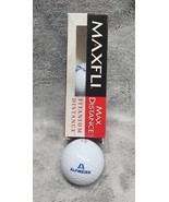 Maxfli Max Distance Titanium Alfmeier Golf Balls Single 3 pack Ti Distan... - £3.92 GBP