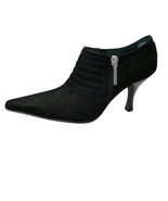 Donald Pliner Black Suede Leather Pump Elastic New Boots Booties New NIB... - $161.38 CAD