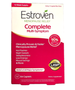 Estroven Menopause Relief Complete Multi-Symptom 84 Caplets EXP 02/2027 - $39.88 CAD