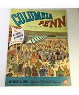 VTG Official Football Program October 21 1950 Columbia Penn Alumni Reunion - £37.35 GBP