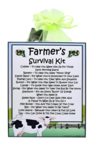 Farmer&#39;s Survival Kit - Fun Novelty Gift &amp; Greetings Card | Secret Santa - £6.33 GBP