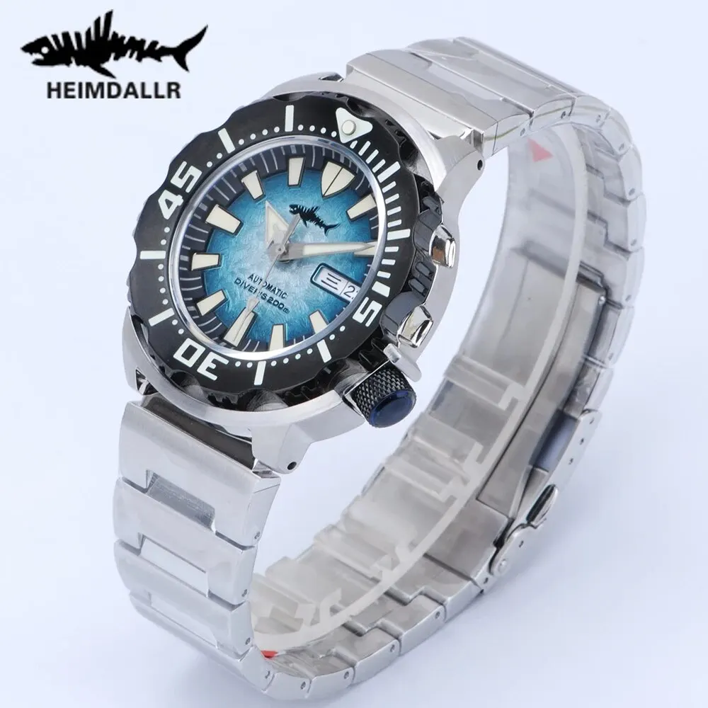 Monster V2 Frost Automatic Watch Men NH36A Men&#39;s Mechanical Sapphire Gla... - £410.62 GBP