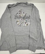Disneyland Resort Disney world gray unisex Mickey Mouse Long Sleeve T-sh... - €17,09 EUR