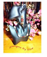 Handmade 1970's White Ceramic Cylinder Bar & Heart Ring clasp, Earrings ... - $898.35 MXN Handmade 1970's White Ceramic Cylinder Bar & Heart Ring clasp, Earrings ... - $898.35 MXN