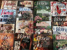 (16) Vintage Victoria Magazines 1990’s Chintz Victorian Coquette Grandmillennial - £59.87 GBP