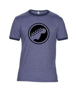 Guitar Head Stock Ringer T Shirt - £10.27 GBP