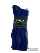 Polo  Ralph Lauren 3 Pack Classic Sport SockS.Sz.XL.NWT.MSRP$24.00 - $22.44
