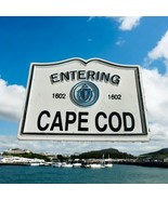 Entering Cape Cod 1602 Sign Collectible Rubber Souvenir Refrigerator Magnet - $222.65 MXN