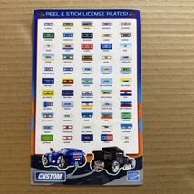 SDCC 2019 Loyal Subjects Hot Wheels Peel &amp; Stick License Plates States C... - €7,70 EUR