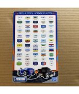 SDCC 2019 Loyal Subjects Hot Wheels Peel &amp; Stick License Plates States C... - €7,70 EUR