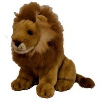 Realistic Lion Playful Plush Chrisha Creation Limited Big Cat Plush 1988 22” - £23.03 GBP