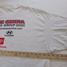Gildan Men White Cotton T-Shirt Graphic Steve Serra Auto Group Short Sleeve 2XL image 12