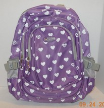 zhierna passion sport Girls backpack Purple Hearts - $14.50