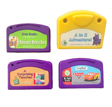 Leapfrog LEAP PAD Cars K-1ST GRADE Alphabet Dinosaurs Teacher Cartridge ... - $12.82